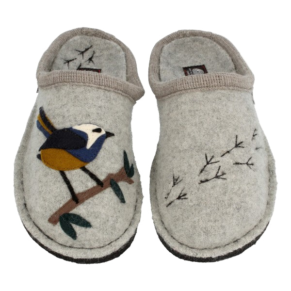 haflinger flair songbird women's | silver grey