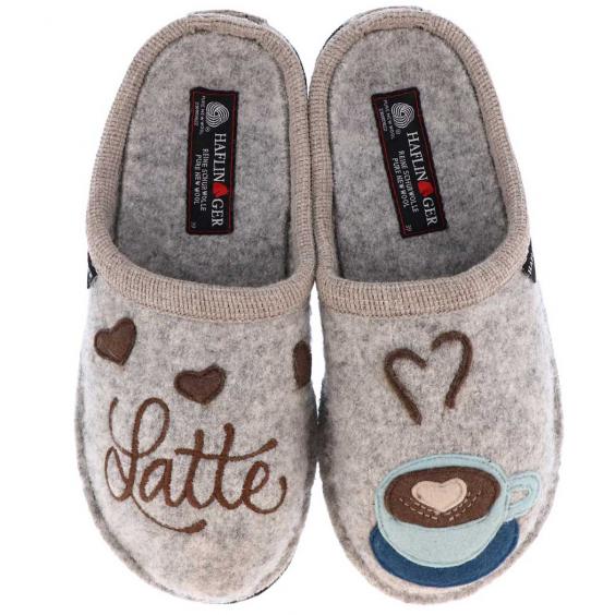 haflinger latte women's | silver grey