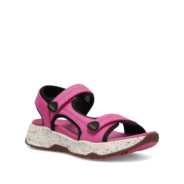 taos super slide women's | fuscia emboss