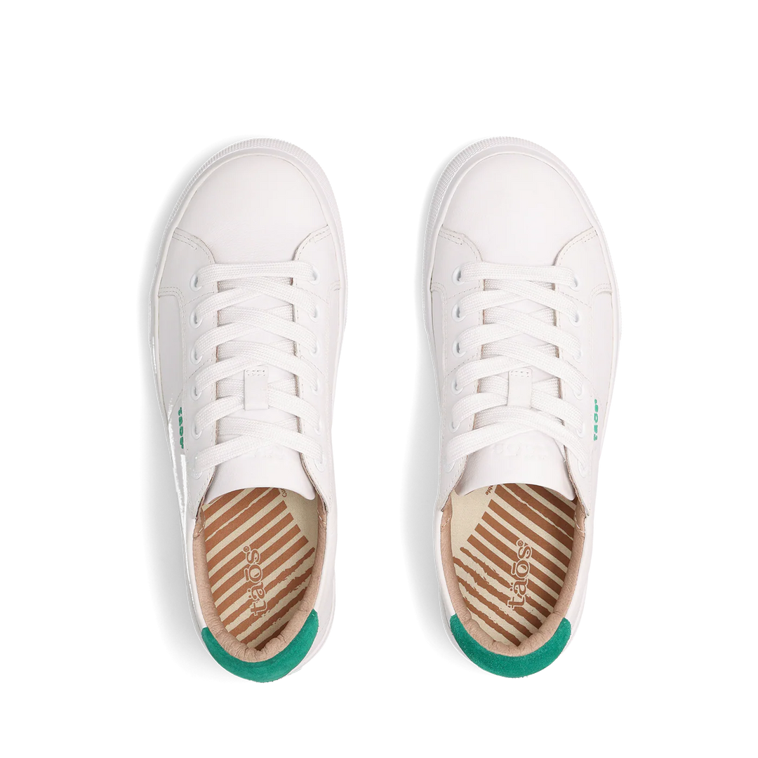 taos heart & soul lux women's | white/green