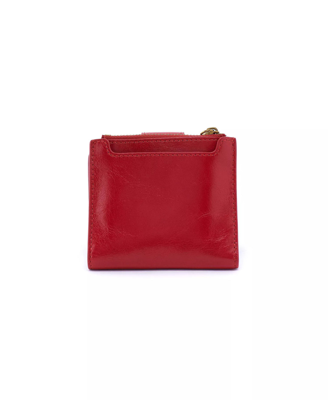 hobo dunn mini wallet women's | true red