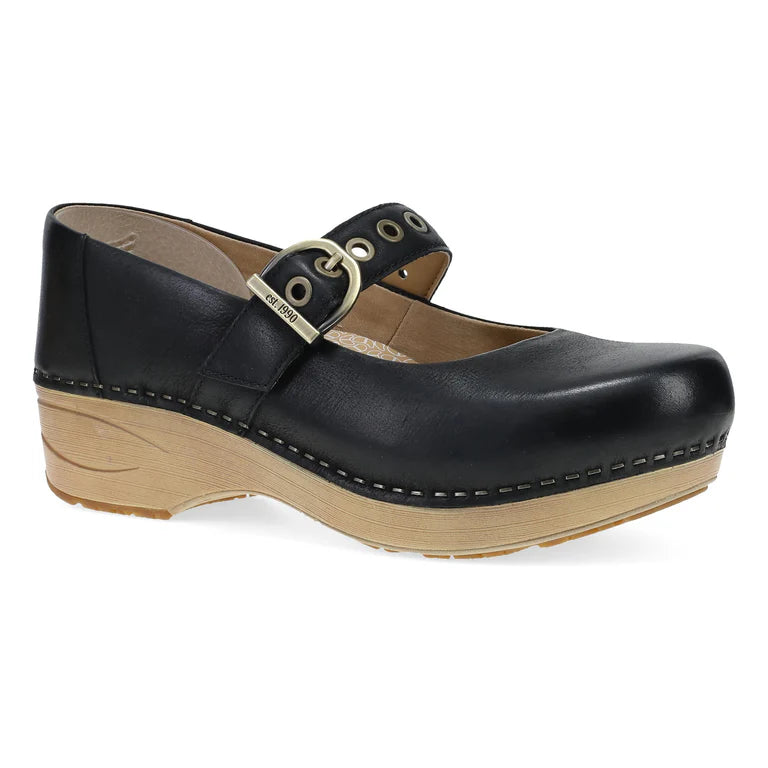 dansko xp 2.0 mary jane clog women's | black