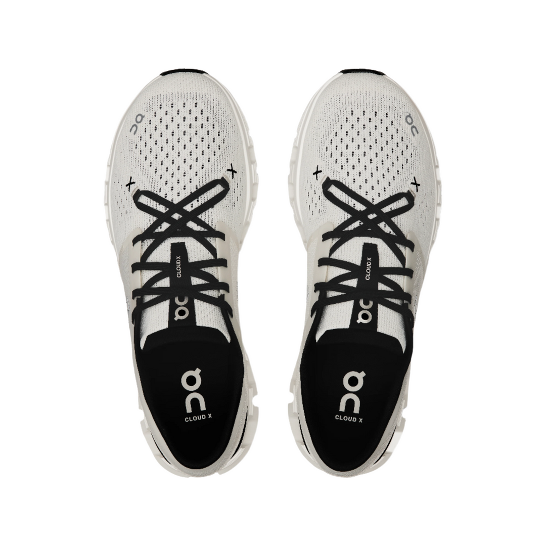 on cloud x 4 men's | ivory / black