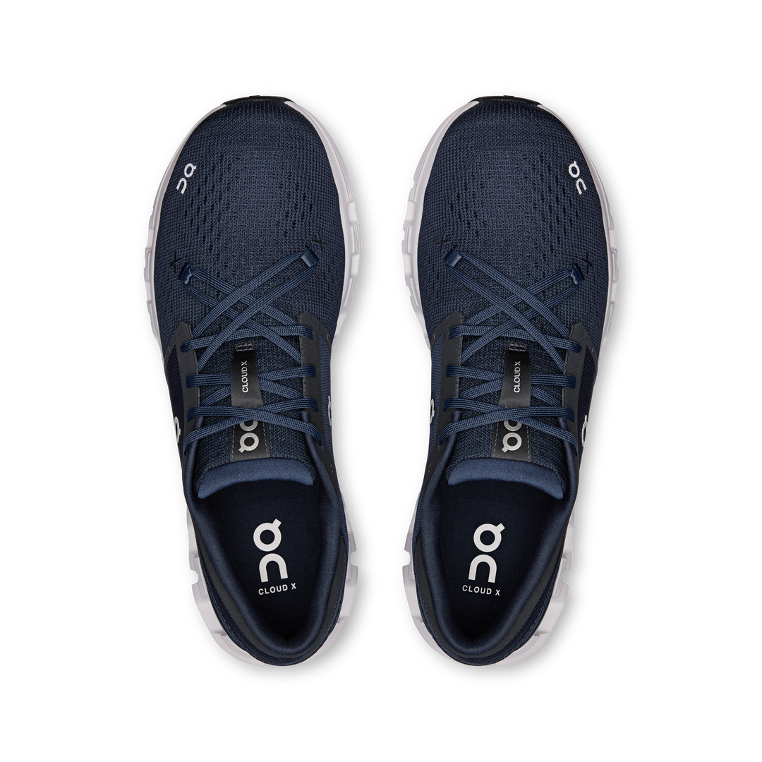 on cloud x 4 men's | ink / ivory