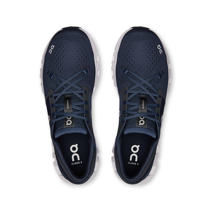 on cloud x 4 men's | ink / ivory