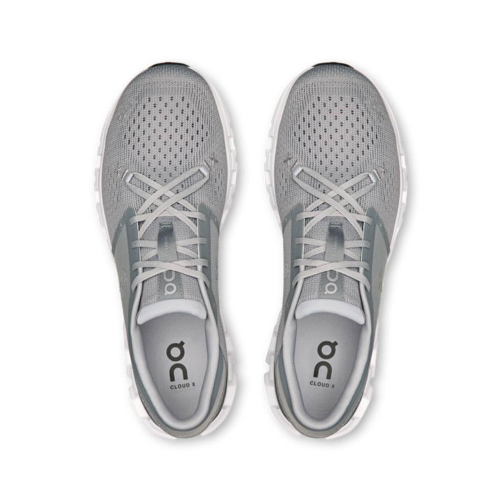 on cloud x 4 men's | alloy ivory