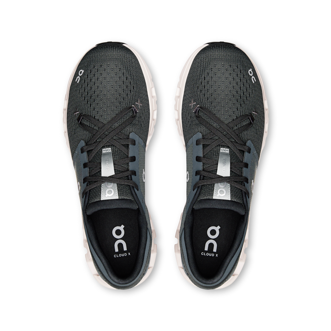 on cloud x 4 men's | shadow / apollo