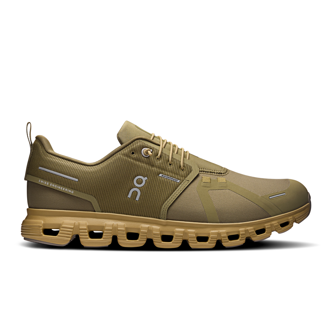 on cloud 6 waterproof men's | olive | safari