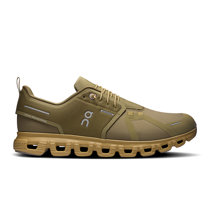 on cloud 6 waterproof men's | olive | safari