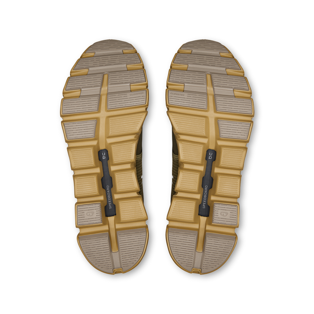 on cloud 6 waterproof men's | olive safari