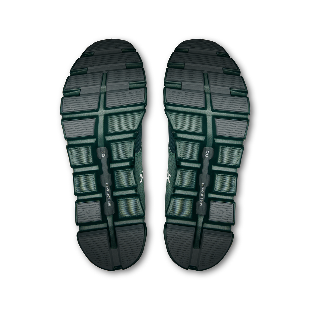 on cloud 6 waterproof men's | olive / evergreen