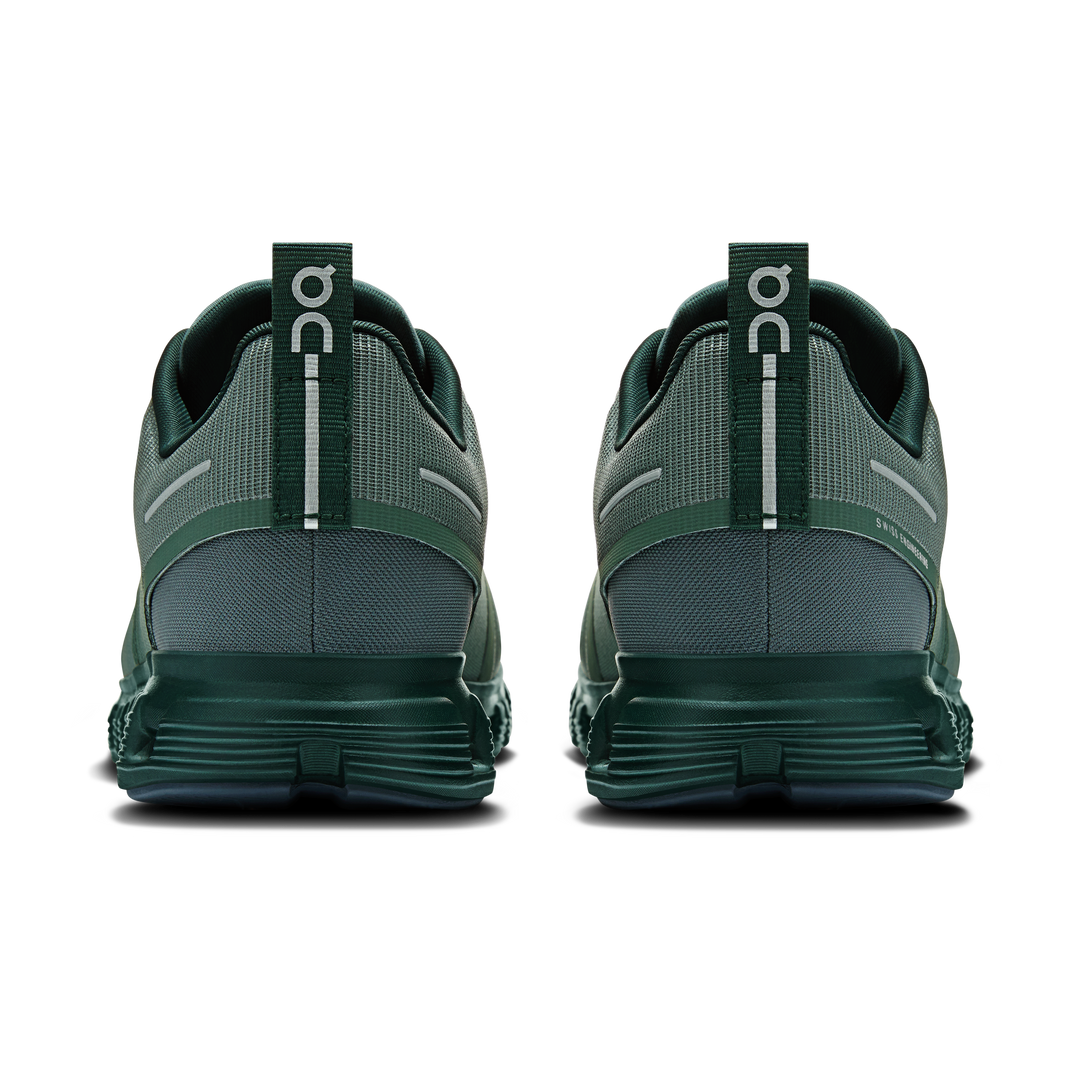 on cloud 6 waterproof men's | olive / evergreen