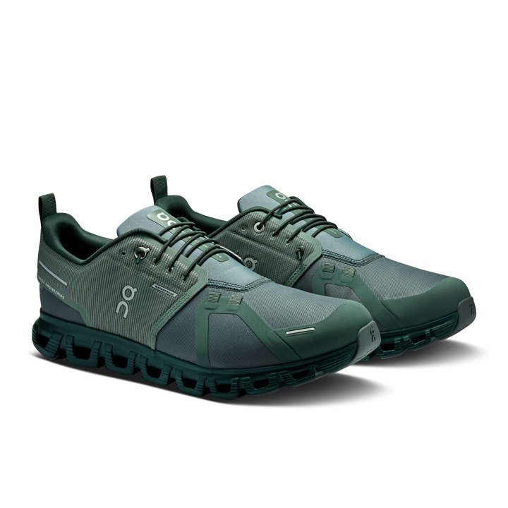 on cloud 6 waterproof men's | olive / evergreen