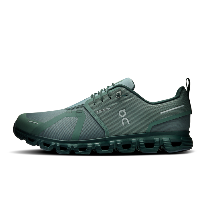on cloud 6 waterproof men's | olive / evergreen