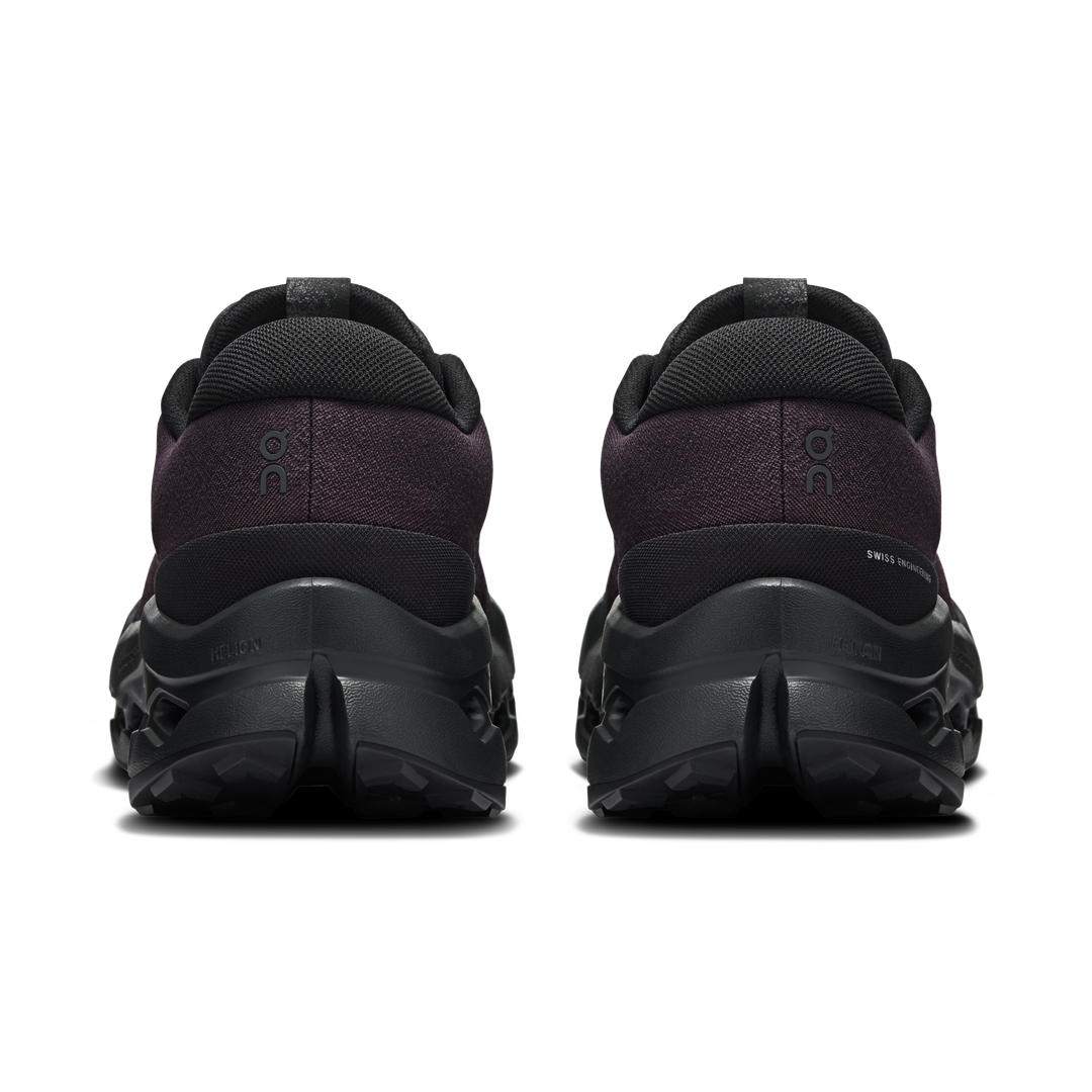 on cloudsurfer trail 2 waterproof men's | black / black