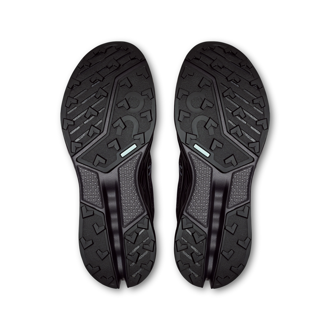 on cloudsurfer trail 2 waterproof men's | black / black