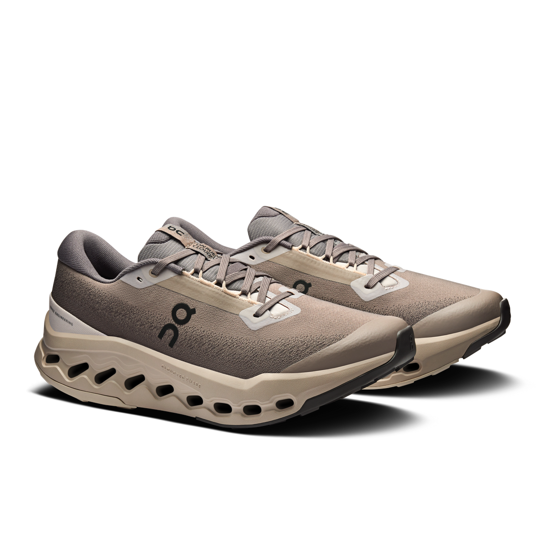 on cloudsurfer trail 2 waterproof men's | cinder / desert