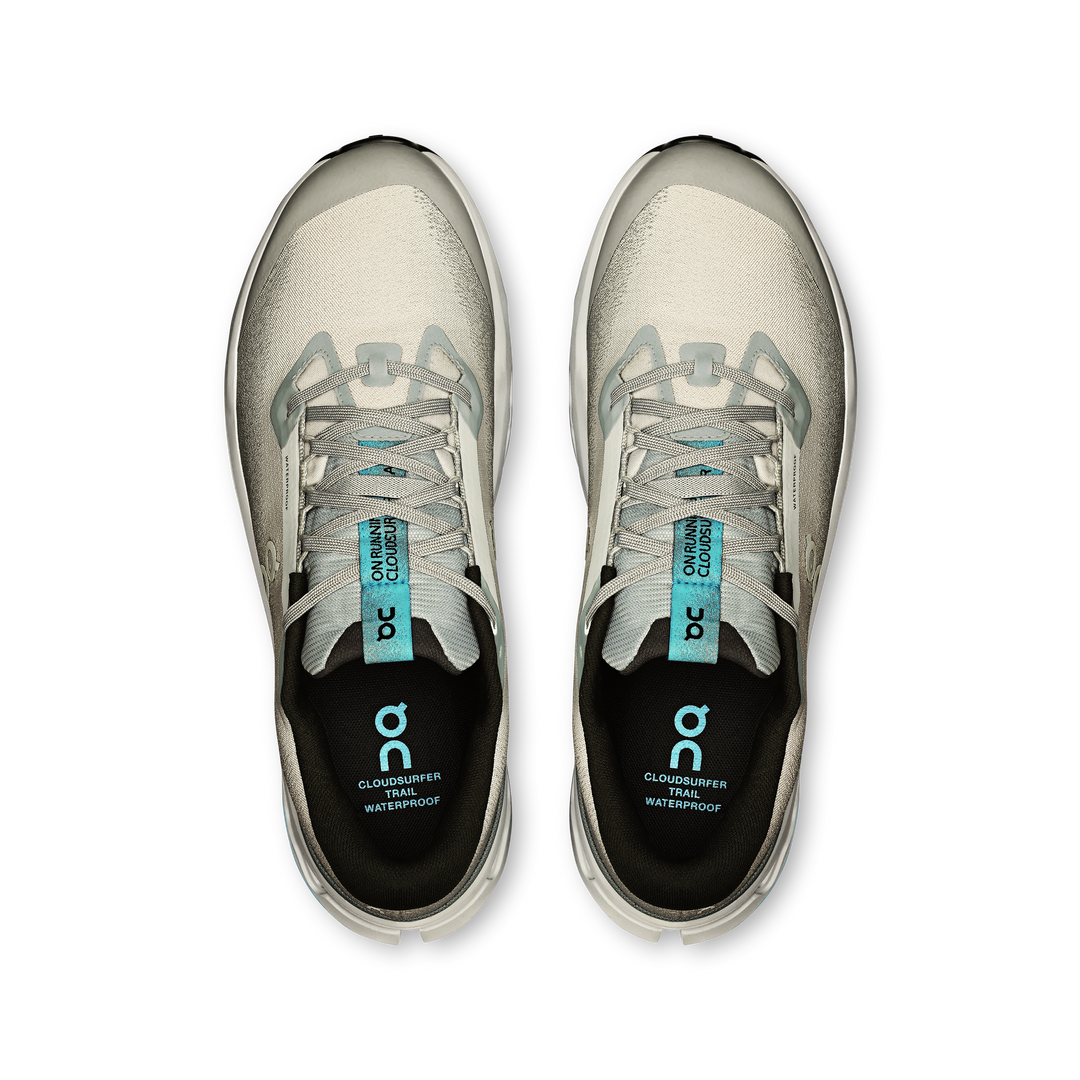 on cloudsurfer trail 2 waterproof men's | apollo / glacier