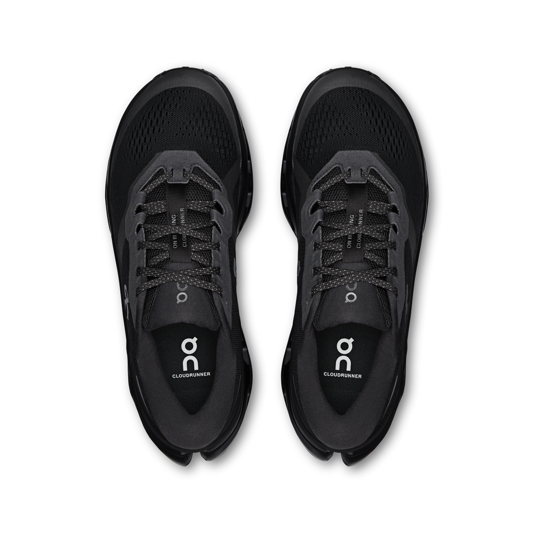 on cloudrunner 3 men's | black black