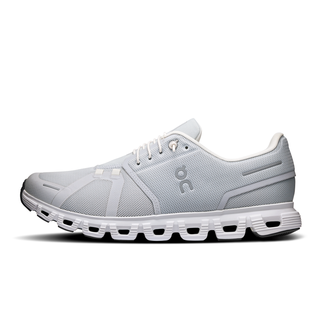 on cloud 6 wide men's | glacier white