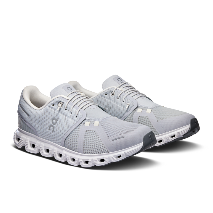 on cloud 6 wide men's | glacier white