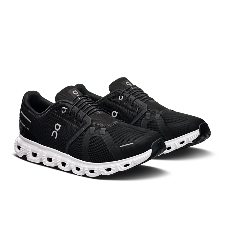 on cloud 6 wide men's | black white