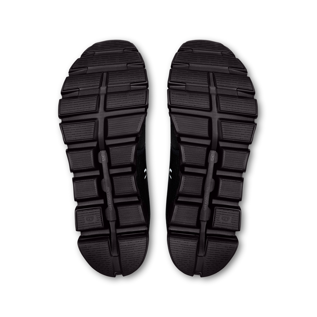 on cloud 6 wide men's | black black