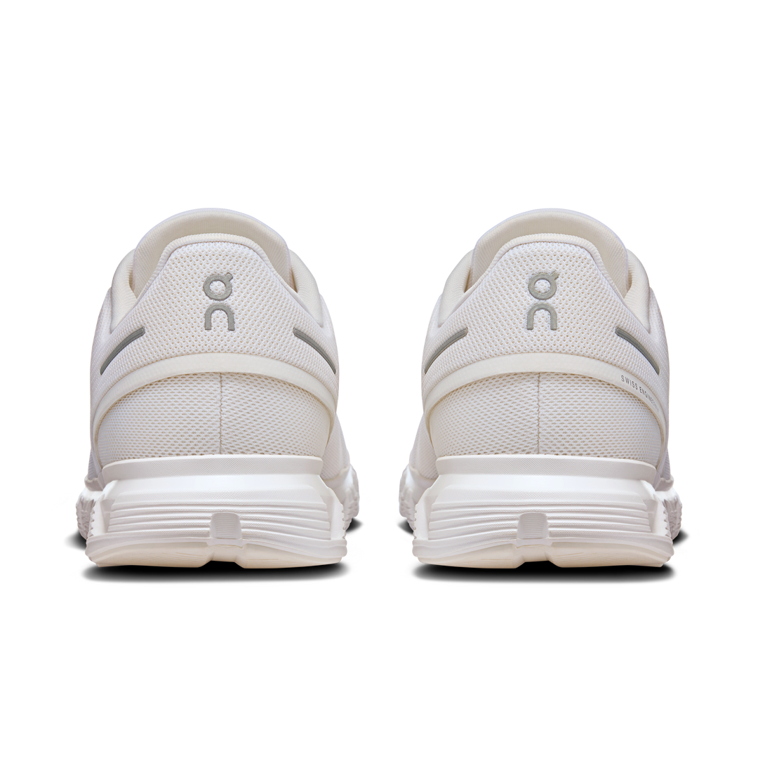 on cloud 6 wide men's | white white