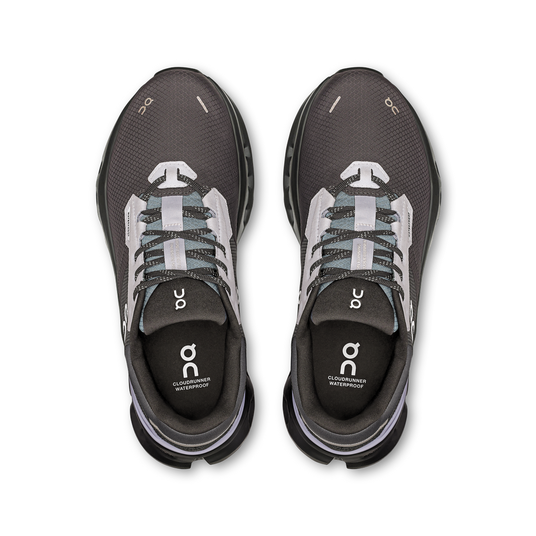 on cloudrunner 2 waterproof women's | iron / nimbus