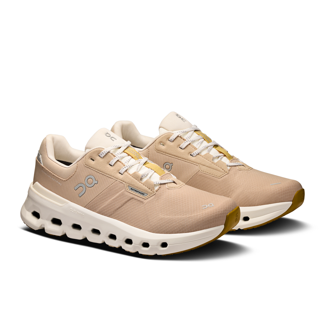 on cloudrunner 2 waterproof women's | sand / dew