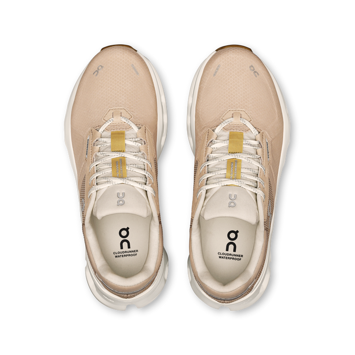 on cloudrunner 2 waterproof women's | sand / dew
