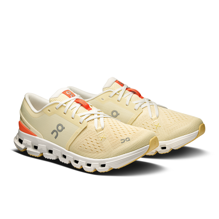 on cloud x 4 women's | castor / flame