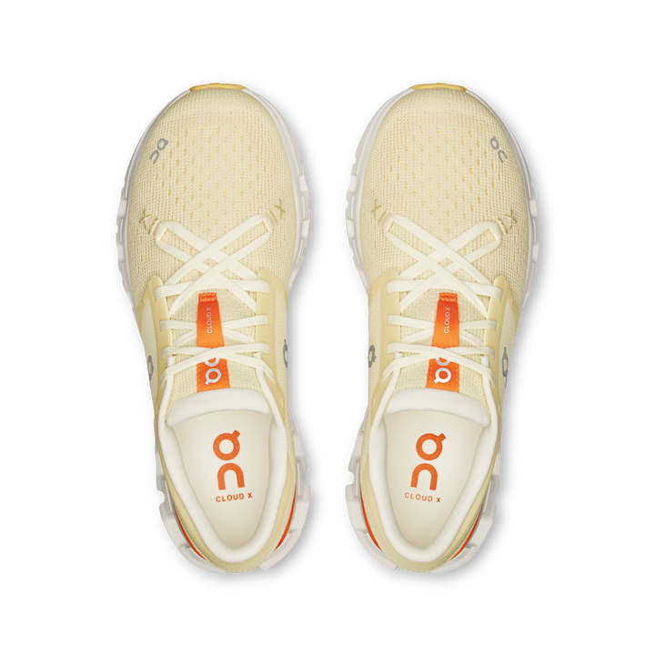 on cloud x 4 women's | castor / flame