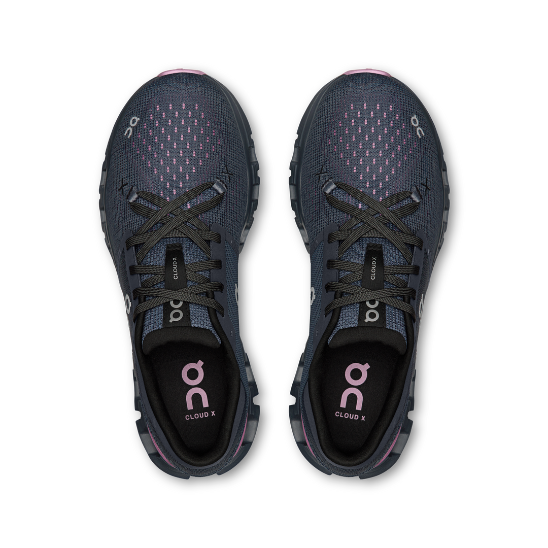 on cloud x 4 women's | navy sakura