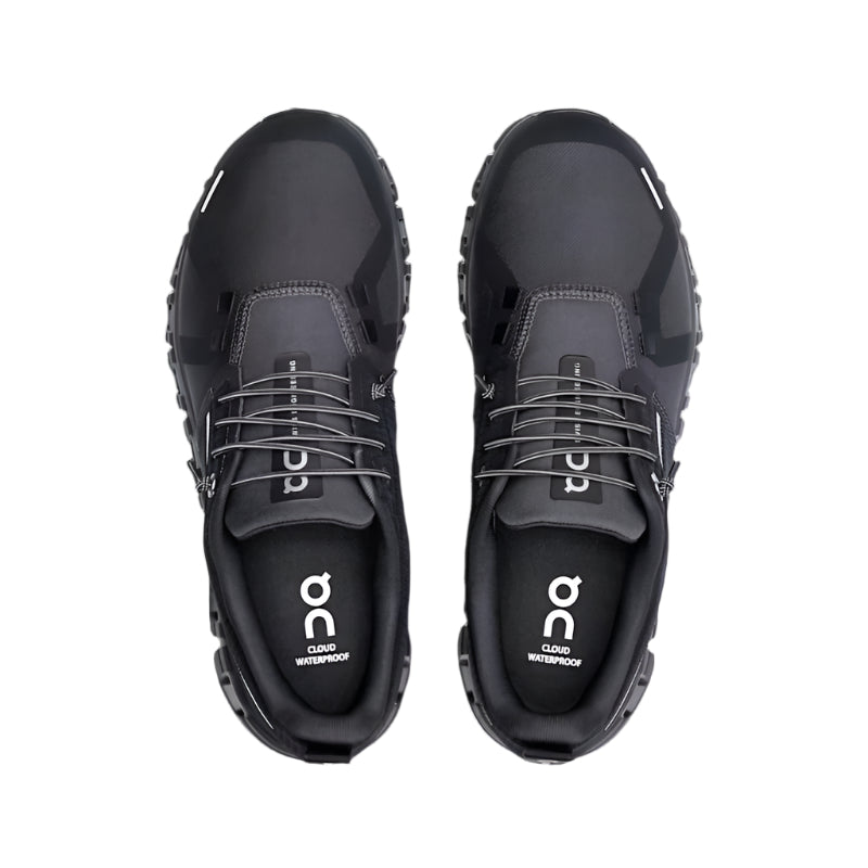 on cloud 6 waterproof women's | black / black