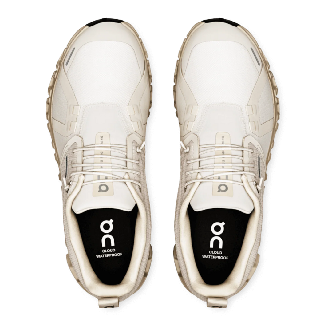 on cloud 6 waterproof women's | pearl / cream