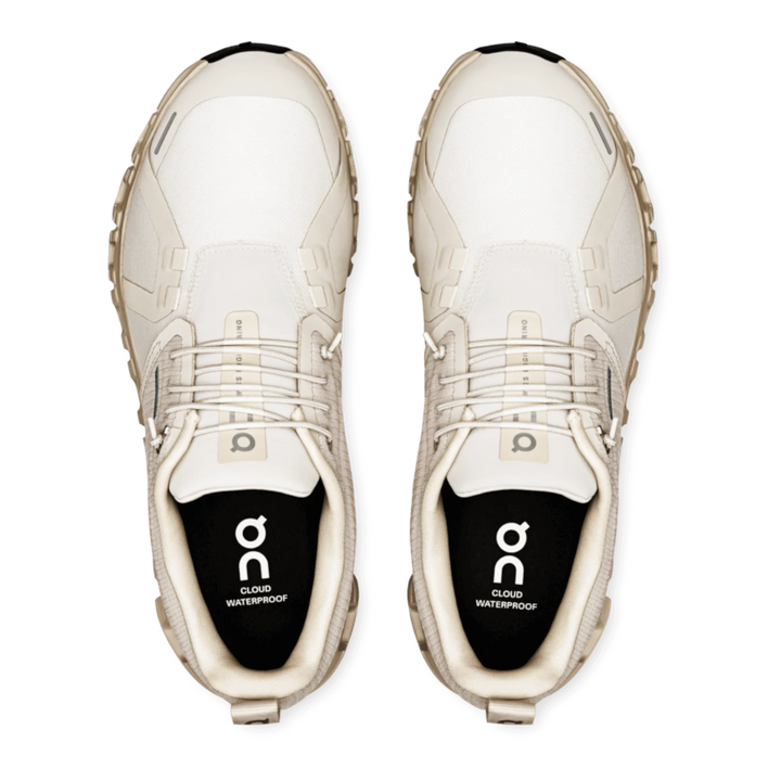 on cloud 6 waterproof women's | pearl / cream