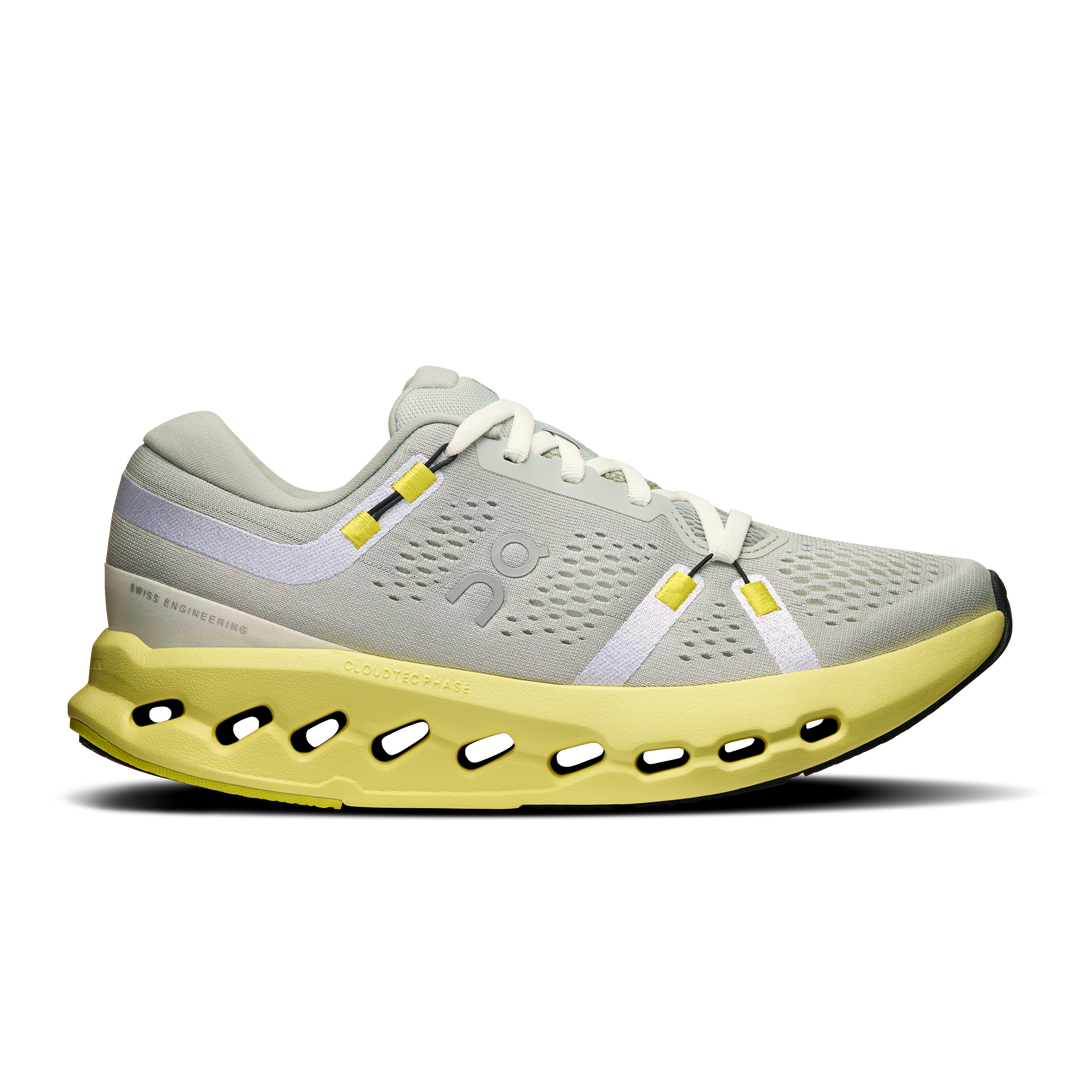 on cloudsurfer 2 women's | glacier/limelight