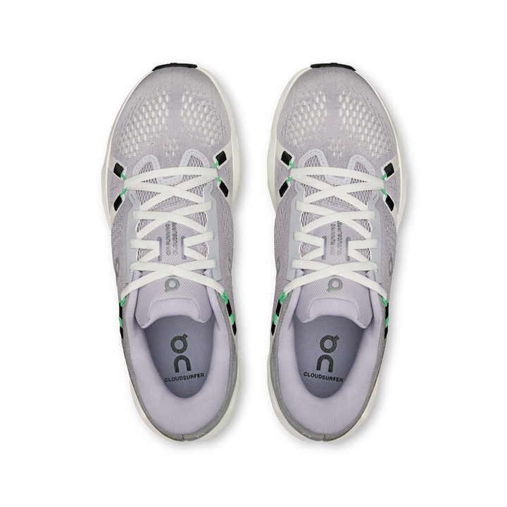 on cloudsurfer 2 women's | lilac / ivory