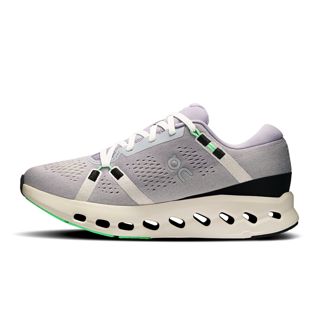 on cloudsurfer 2 women's | lilac / ivory