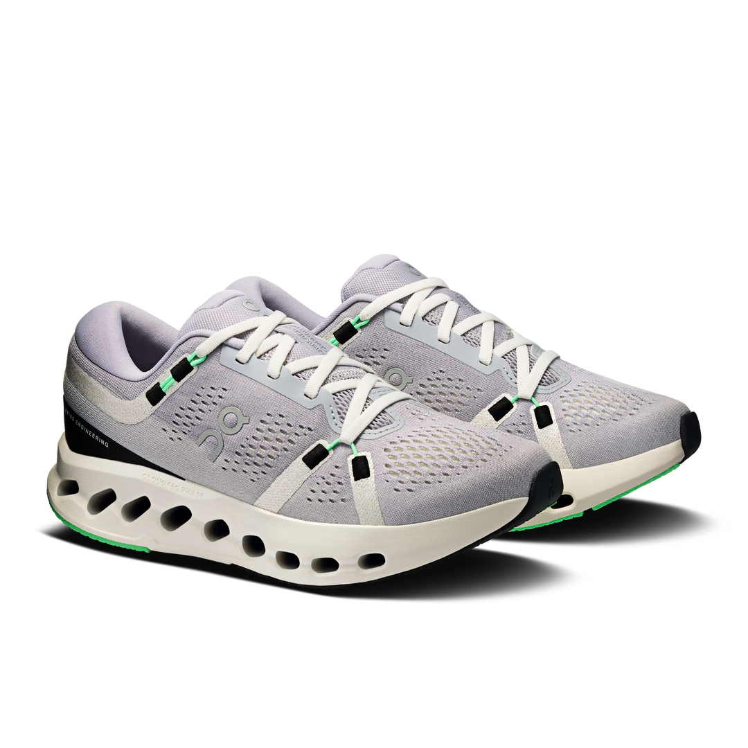 on cloudsurfer 2 women's | lilac / ivory