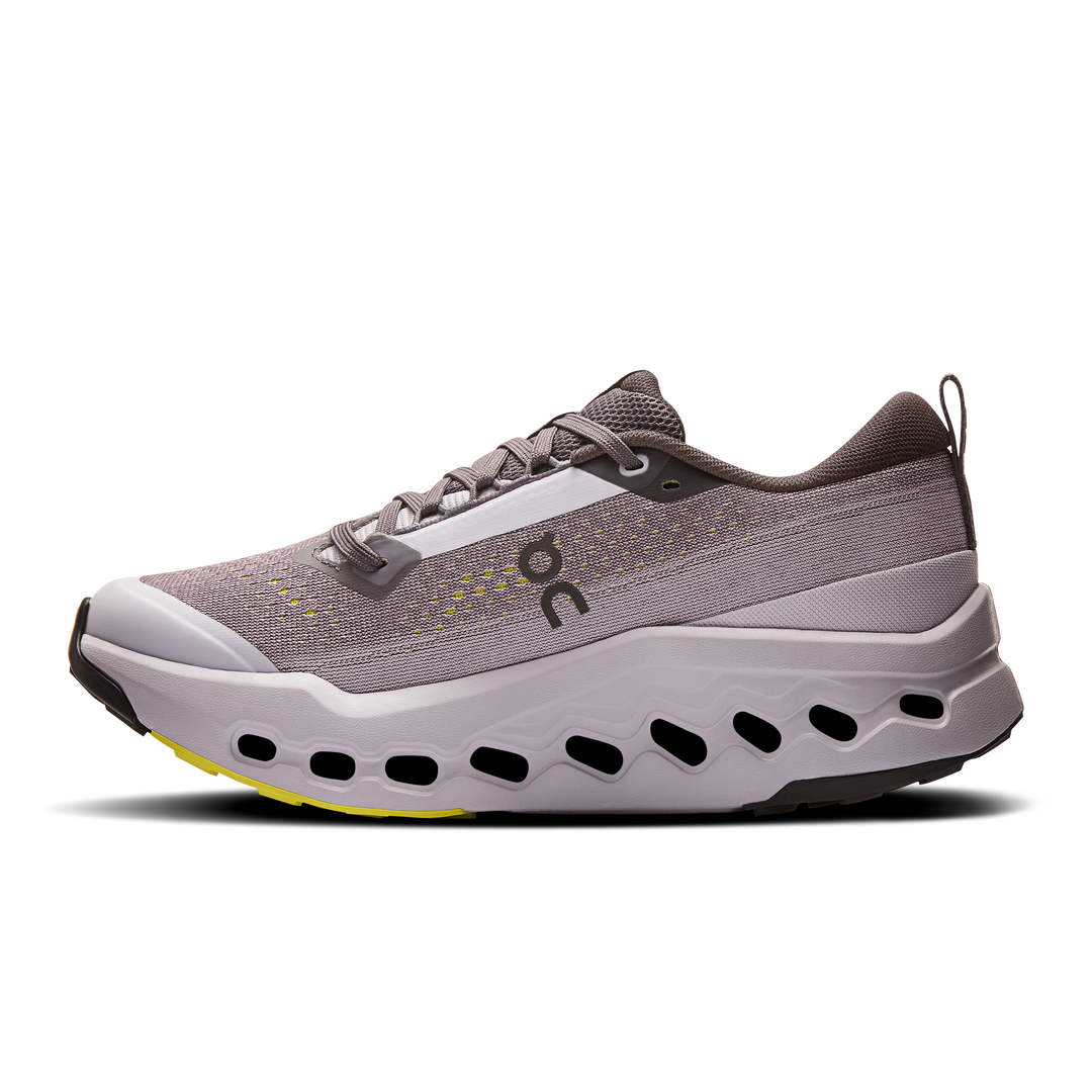 on cloudsurfer trail 2 women's | iron / lilac