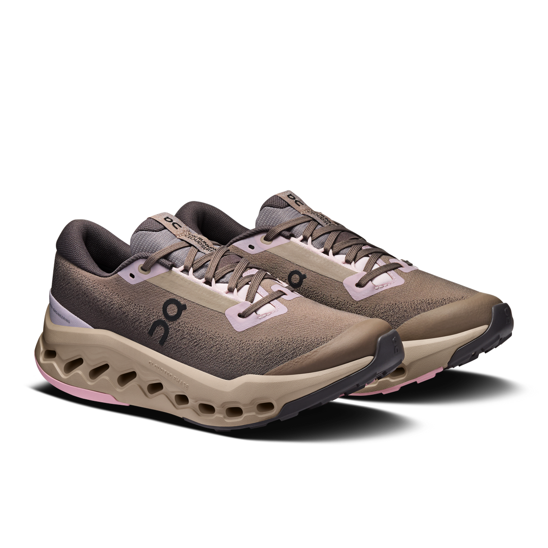 on cloudsurfer trail 2 waterproof women's | cinder / desert