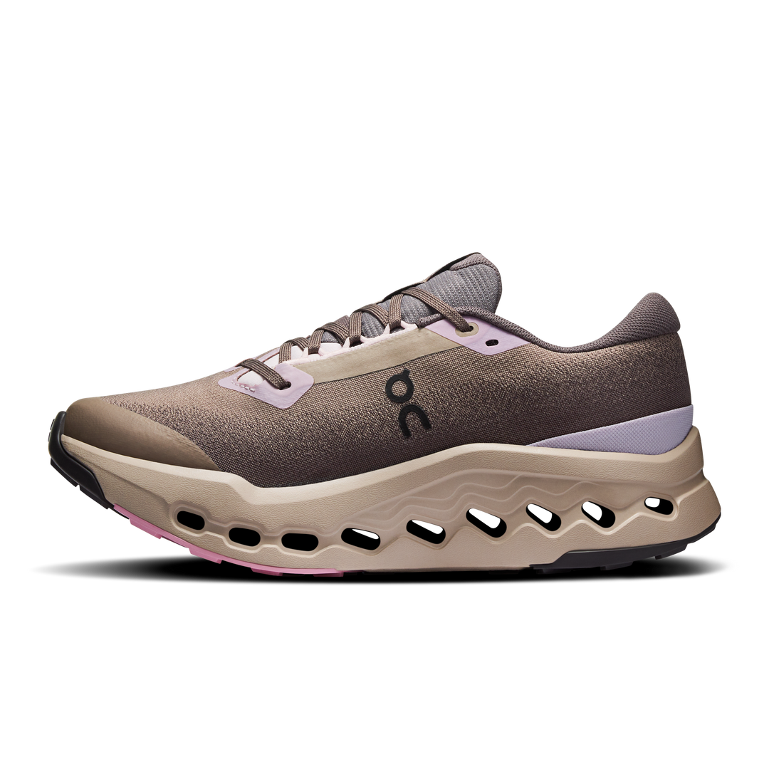 on cloudsurfer trail 2 waterproof women's | cinder / desert
