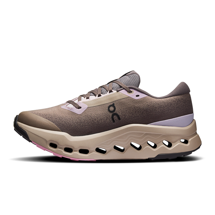 on cloudsurfer trail 2 waterproof women's | cinder / desert