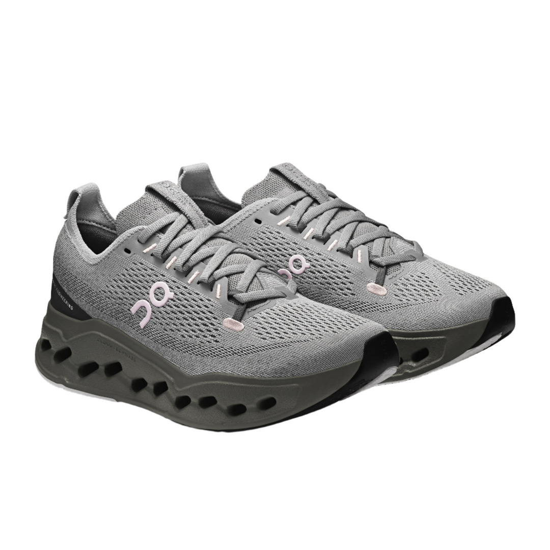 on cloudsurfer max women's | alloy / asphalt