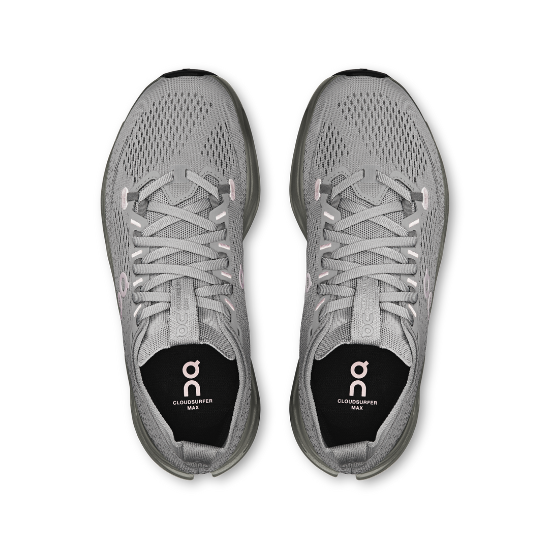 on cloudsurfer max women's | alloy / asphalt