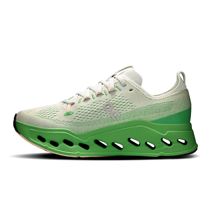 on cloudsurfer max women's | mineral / honeydew
