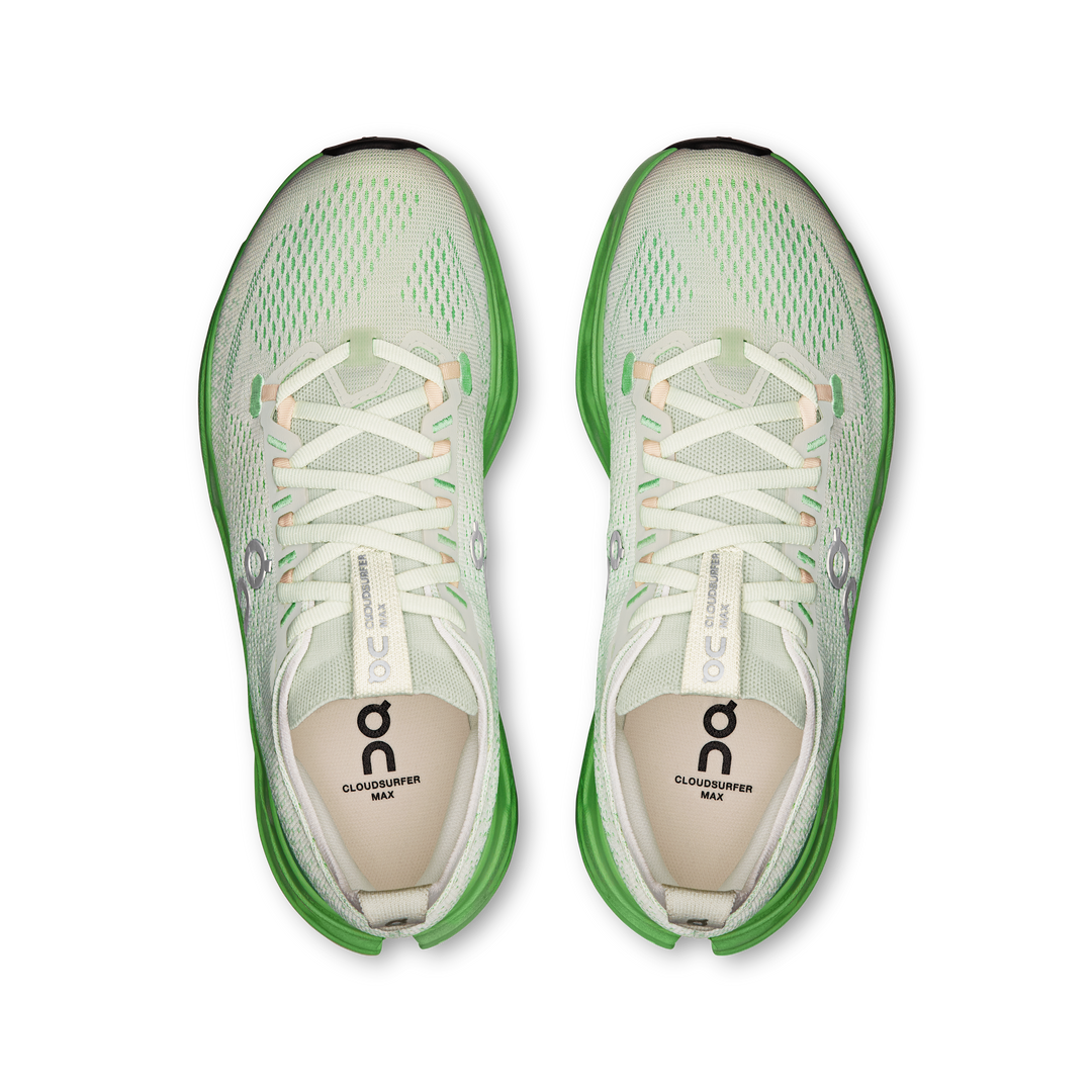 on cloudsurfer max women's | mineral / honeydew