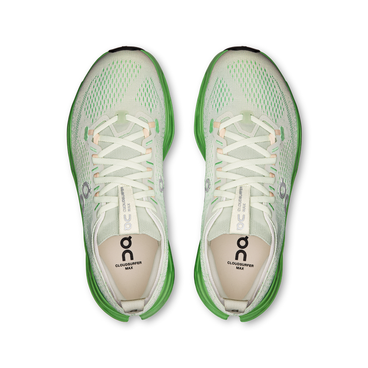on cloudsurfer max women's | mineral / honeydew